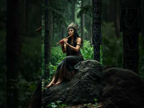 Powerful Native Flute Meditation Music for healing the body & mind #shorts #calmingmusic #relaxing