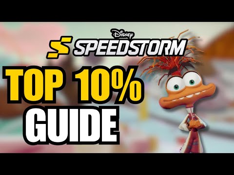 How To Get Top 10% In the Anxiety Cup | A New Sense of Self F2P Guide - Disney Speedstorm