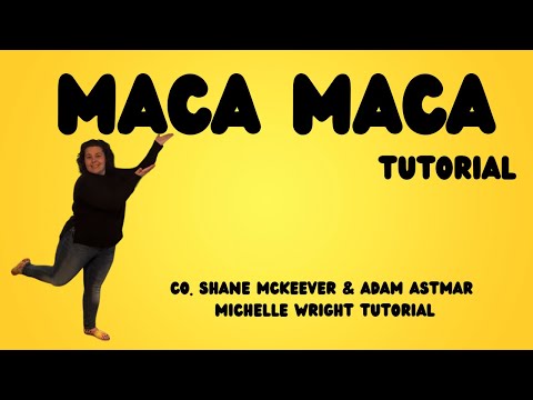 Maca Maca line dance tutorial Improver Novelty samba by Shane McKeever & Adam Astmar