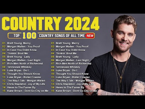 New Country Music 2024 🎸 Brett Young, Luke Combs, Chris Stapleton, Luke Bryan, Morgan Wallena