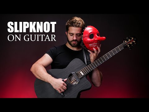 SLIPKNOT ON ACOUSTIC GUITAR (Before I Forget) - Luca Stricagnoli