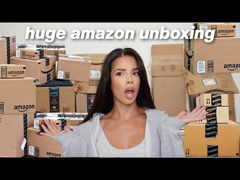 MASSIVE amazon unboxing (BEAUTY, HOME, FALL FASHON, & MORE!)