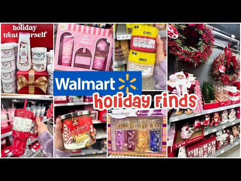 EVERYTHING NEW AT WALMART FOR THE HOLIDAYS! So Many Gift Sets, Body Care, & Christmas Decor!