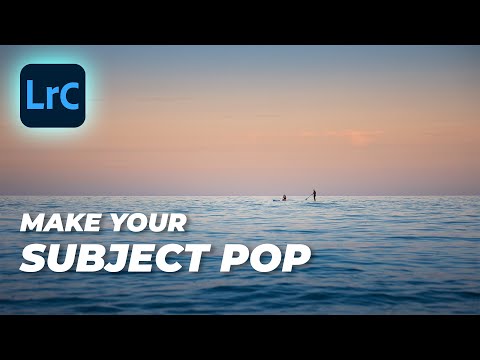 3 Ways to Make Your Subject Pop in Lightroom | Tutorial Tuesday