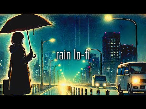 Heavy Rainy Nights : Ambient Lo-Fi for Study and Focus