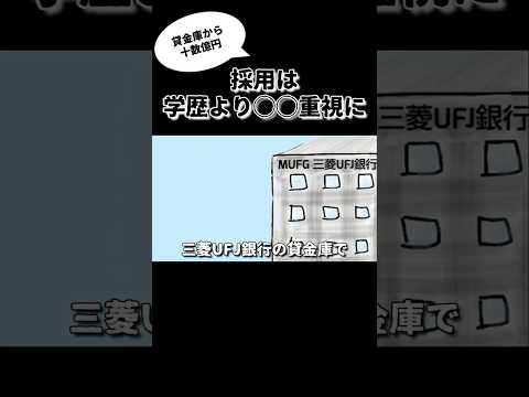 貸金庫から銀行員が窃盗・證券マンが客の家を放火強盗　採用には学歴よりも育ちを重視に？ #shorts #鈴木さんちの貧しい教育