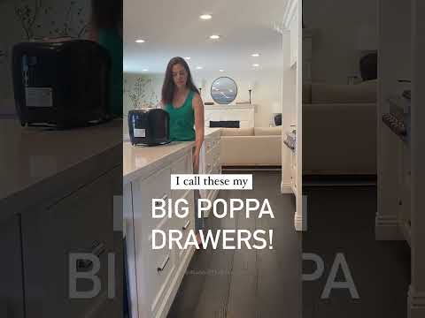 Kitchen Appliance Storage: Our Genius 4 “Big Poppa Drawers” That Fit It All!