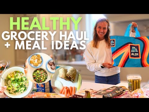 HUGE Grocery Haul from Aldi! + Simple Healthy Meal Prep Ideas