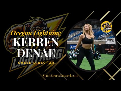 Interviewing Oregon Lightning Cheer Director, and Author Kerren Denae