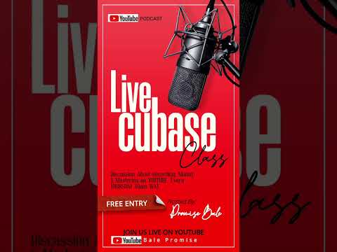 Free YouTube Live Mixing & Mastering Class. #cubase