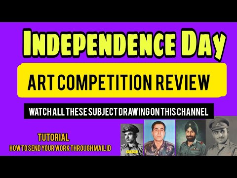 Independence Day Art competition review  Art Competition 2024 #independenceday