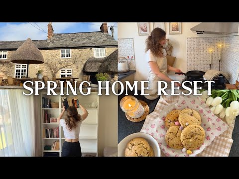 Spring Home Reset: Slow Living in March in the English Countryside, Seasonal Cooking & Baking Vlog