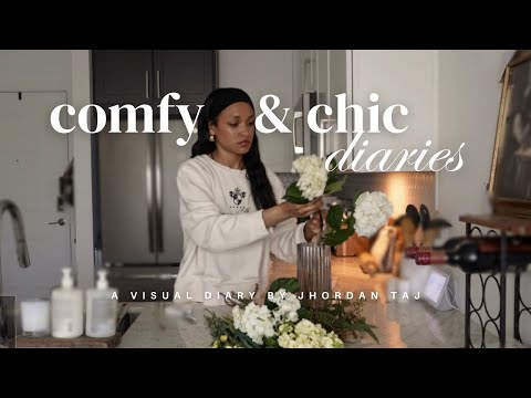 COMFY VLOG: new In beauty favorites haul, artsy date night, floral arrangement, romanticizing ATL