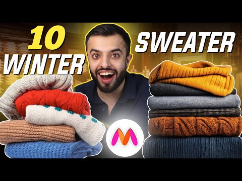 10 Must-Have Sweaters for Men Under 1000 I Quarter Zip I Cardigan I Hemant Harchani