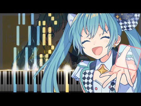 Color of Drops - 40meterP: Hatsune Miku (Piano Synthesia)