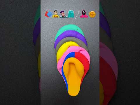 Squid game2 mixing What’s the last color #squidgame2 #satisfying