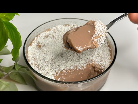 You have 1 glass of milk?Make a delicious and simple dessert/Best dessert