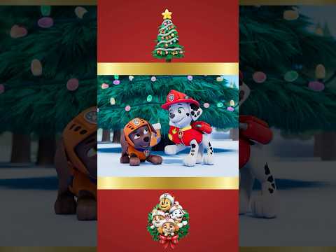 sing this PAW Patrol holiday song for Santa! #shorts