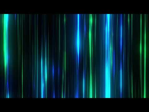 Vertical Speed Blue and Green light and Stripes Background video | Footage | Screensaver