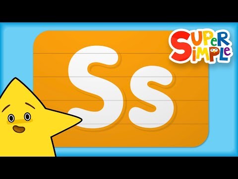 Learn Letter S | Turn And Learn ABCs | ​​🌈 Super Simple ABCs