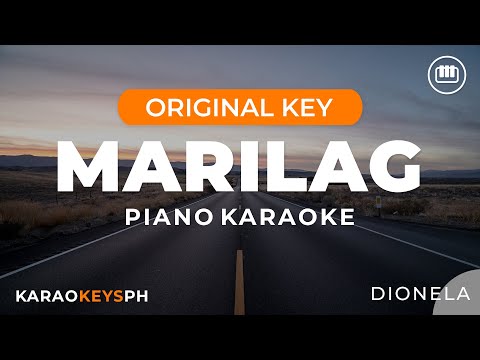 Marilag - Dionela (Piano Karaoke)