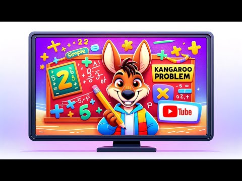 Simple Math Kangaroo problem for Grade 1 | Kiddy School virtual center