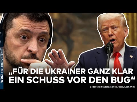 PUTINS KRIEG: Hiobsbotschaft für Selenskyj! Trumps Regierung kappt Militärhilfe für die Ukraine