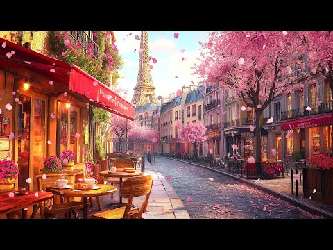 Morning Jazz ☕ Spring Coffee Vibes on Paris with Elegant Jazz for Relaxation