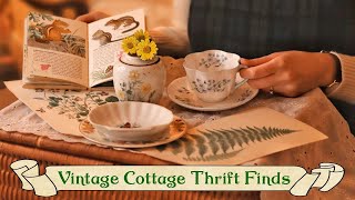 Vintage Decor Thrift Finds 🌼 Spring Cottage Style Ideas