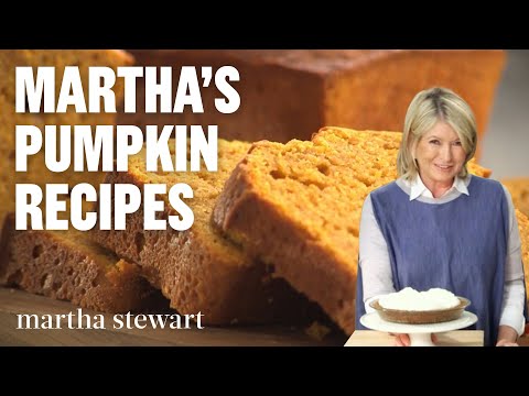 Martha Stewart's Best Pumpkin Recipes | Cakes, Cookies, and Carving