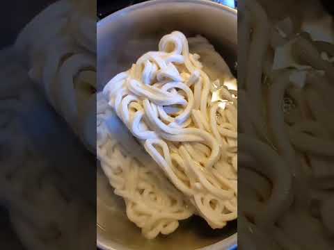 Korean Miso Udon Carbonara #Shorts | Erica Joaquin