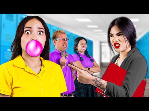 We Survived The World's Strictest Teacher! Bad Teacher Vs Good Teacher by Crafty Hacks