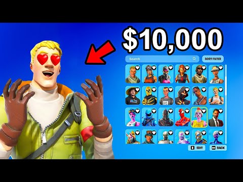 Upgrading A Defaults Fortnite Account For 24 Hours!