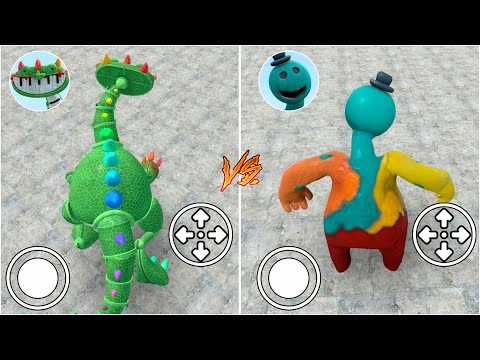 Playing as NEW PIANOSAURUS vs Playing as DOEY THE DOUGHMAN in Garry's Mod!