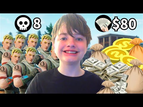 Every Kill In Fortnite = $10 To Charity!