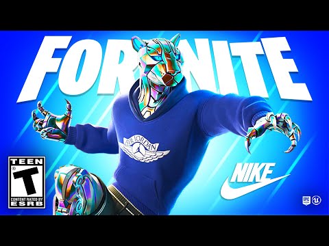 *NEW* FORTNITE NIKE AIR JORDAN SKIN EARLY! (NEW UPDATE OUT NOW)