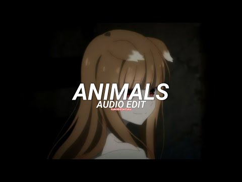 animals - maroon 5 [edit audio]