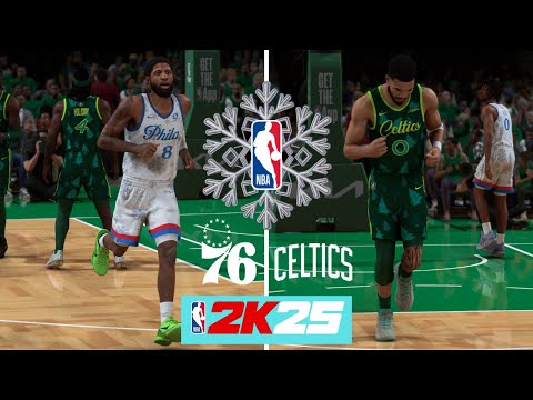 76ERS at CELTICS | NBA CHRISTMAS GAME | FULL 2K GAME HIGHLIGHTS | December 25, 2024