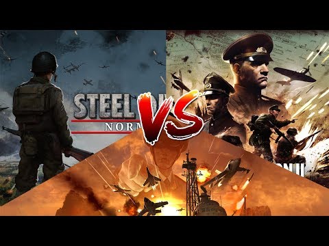 Steel division 1 vs 2 vs Wargame: Red Dragon