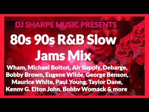 80s 90s R&B SLOW JAMS  MIX |❤️ Michael Bolton, DeBarge, Air Supply, Wham, Kenny G, GQ, Elton John