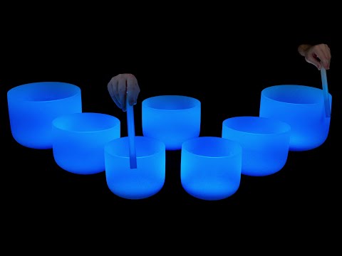 Crystal Bowls Sound Bath for Deep Sleep | 432 Hz Relaxing Vibrations