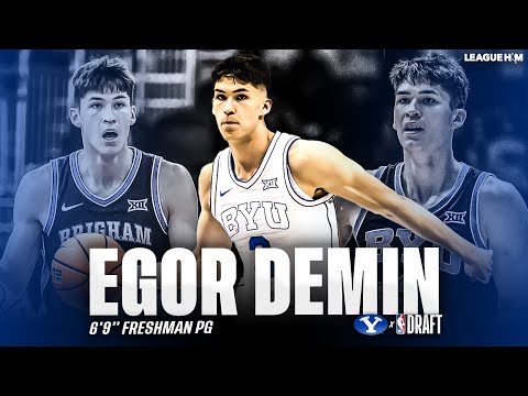 Egor Demin Early Season BYU Highlights | Top 5 Pick in the 2025 NBA Draft?