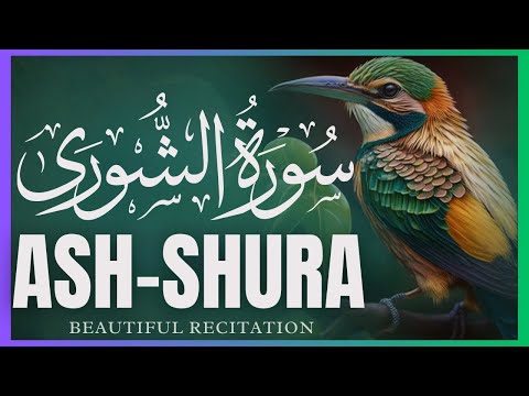 🌿 سورة الشورى بتلاوة هادئة تبعث السكينة | Surah Ash-Shura Relaxing Recitation for Inner Peace