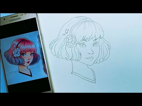 How to Draw Beautiful Girl With Pencil || Part-1 || Anime Girl | Pencil Drawing | Easy