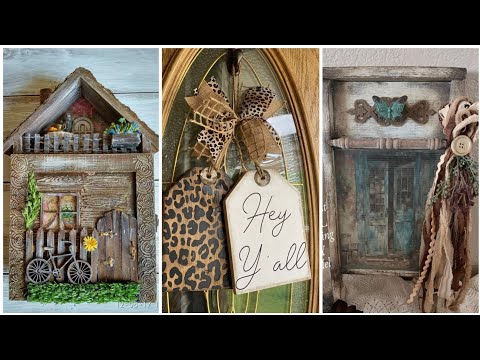 Thrifty Charm Decor Shabby Chic Vintage Rustic Home and Wall Hangings Decor Idea in budget ❤️