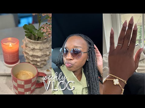 WEEKLY VLOG| WE'RE BACK ACTIVE!, SHOPPING, NEW NAILS, DIY BRAIDS, COOKING & MORE | JENNY JACKS