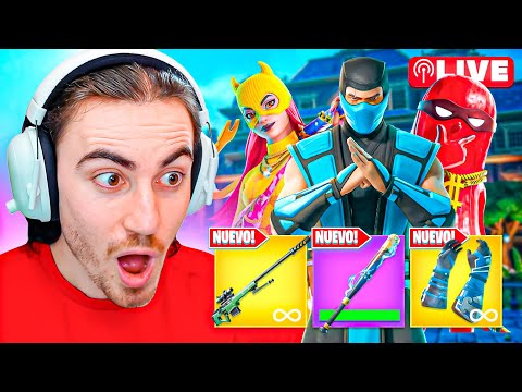 NUEVAS ARMAS Y NUEVOS RETOS EN FORTNITE🤩 Código Doble #epicpartner