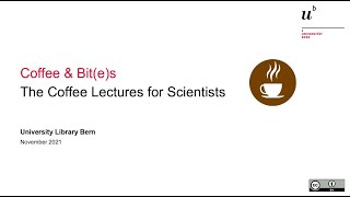 Coffee & Bit(e)s. How to promote your research on Instagram?