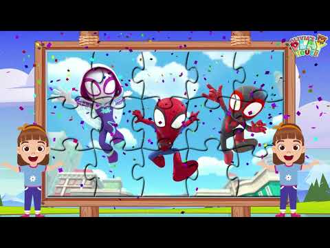 How to Complete a Jigsaw Puzzle | Spidey and His Amazing Friends | Puzzle Solve Game