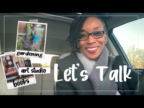 Let's Chat about My Creative Space, Books to Movies & Plants in the Greenhouse"